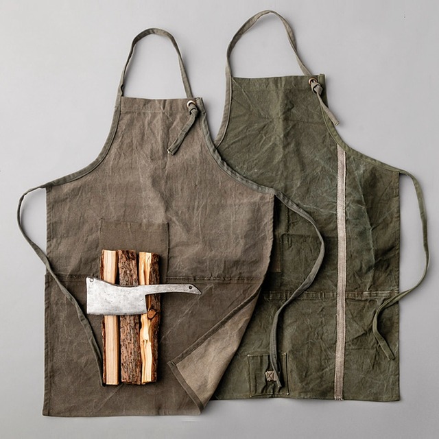 PUEBCO / VINTAGE TENT FABRIC APRON -Type:C- | THE MORNING