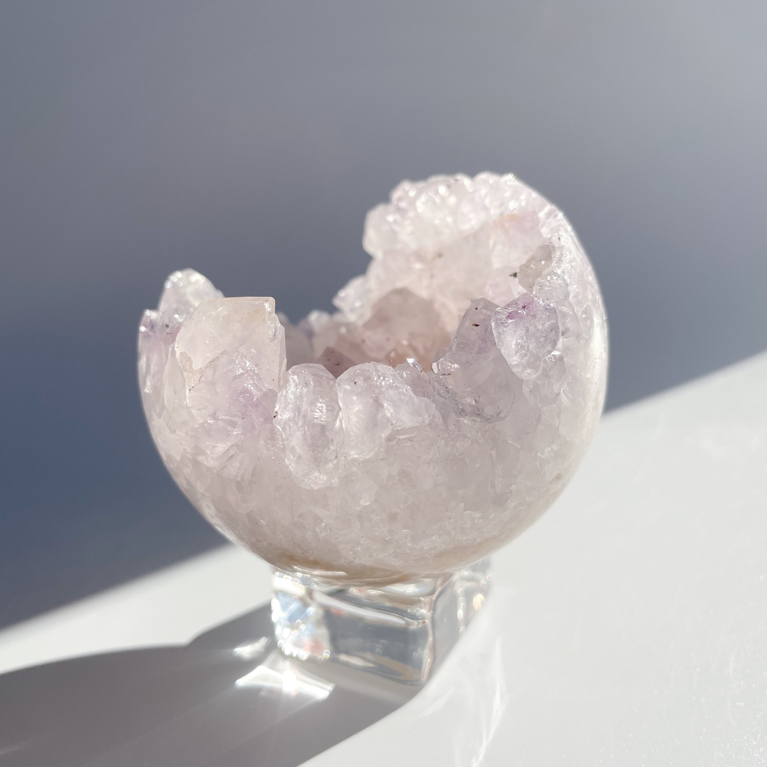 水晶クラスター スフィア（丸玉）11◇Amethyst Sphere◇天然石