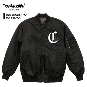 CODENAME by demily「"OLD ENGLISH C" MA-1 Black/Khaki」