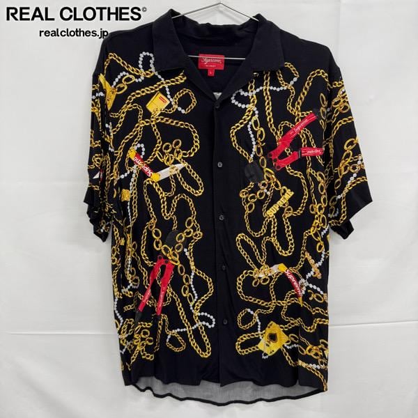 Supreme シュプリーム　バンダナ柄 半袖シャツ L Supreme/シュプリーム【21SS】BANDANA SILK/バンダナ シルク 半袖