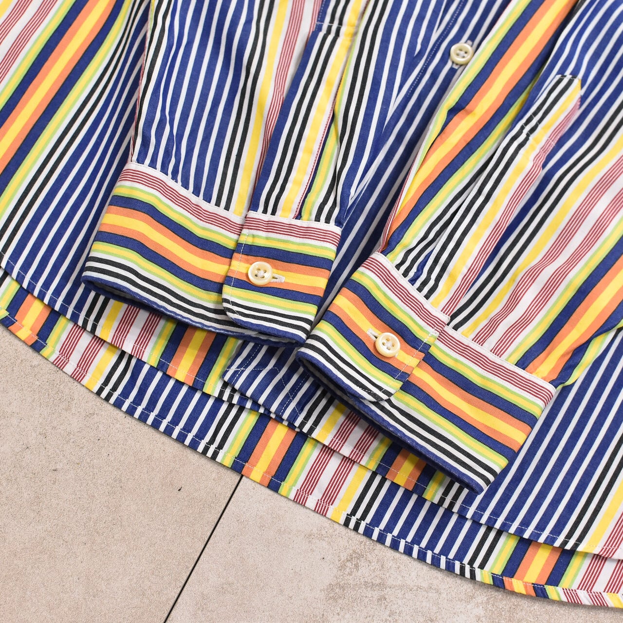 90s POLO by Ralph Lauren stripe shirt | 古着屋 grin days memory