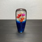 水中花シフトノブ　【乙珠 -Otodama-青】　90㎜　【送料無料】