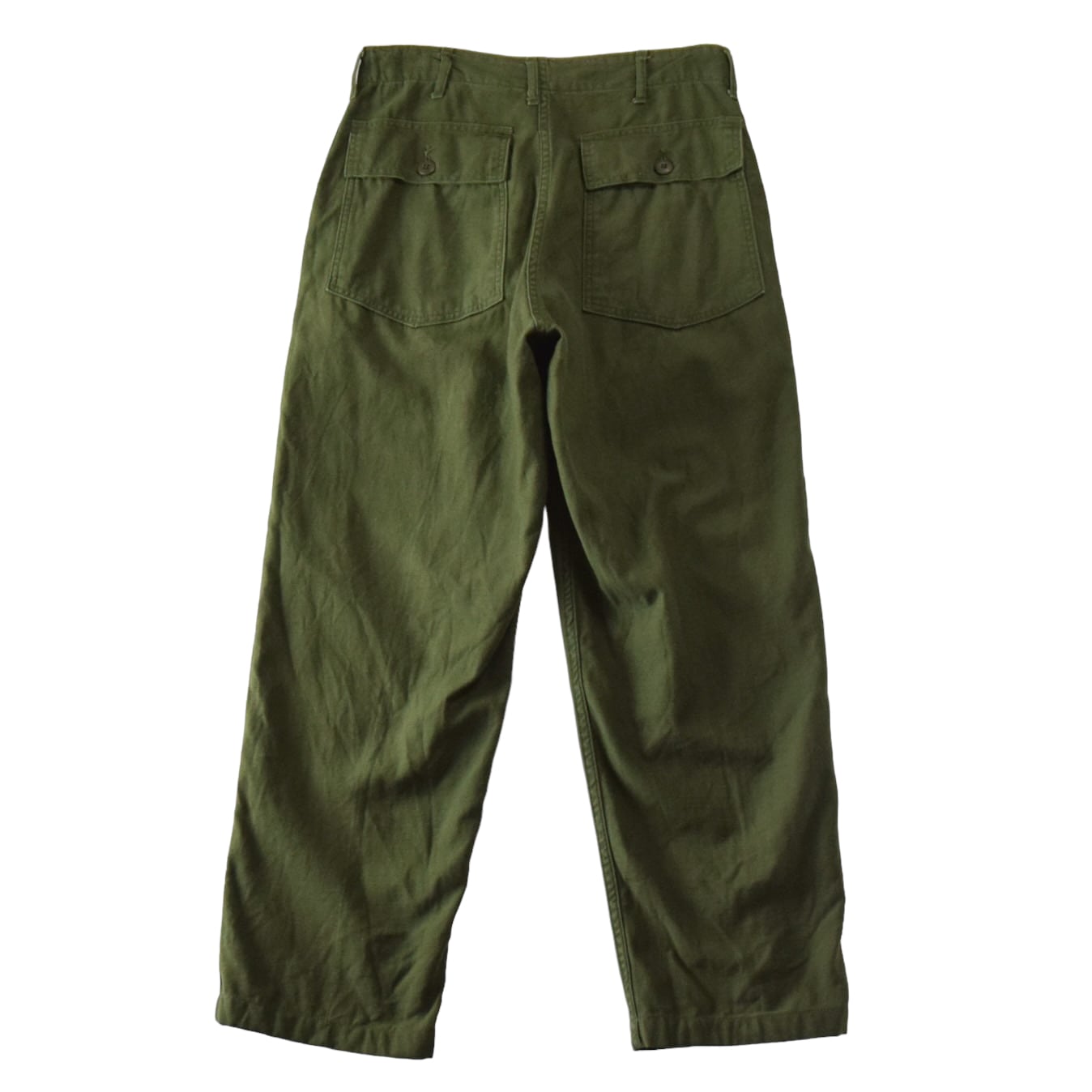 's "U.S.ARMY" OG Vintage Cotton Sateen Baker Pants /