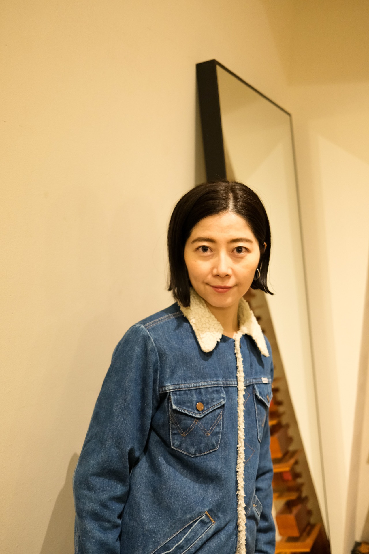 Wrangler ボアデニムジャケット