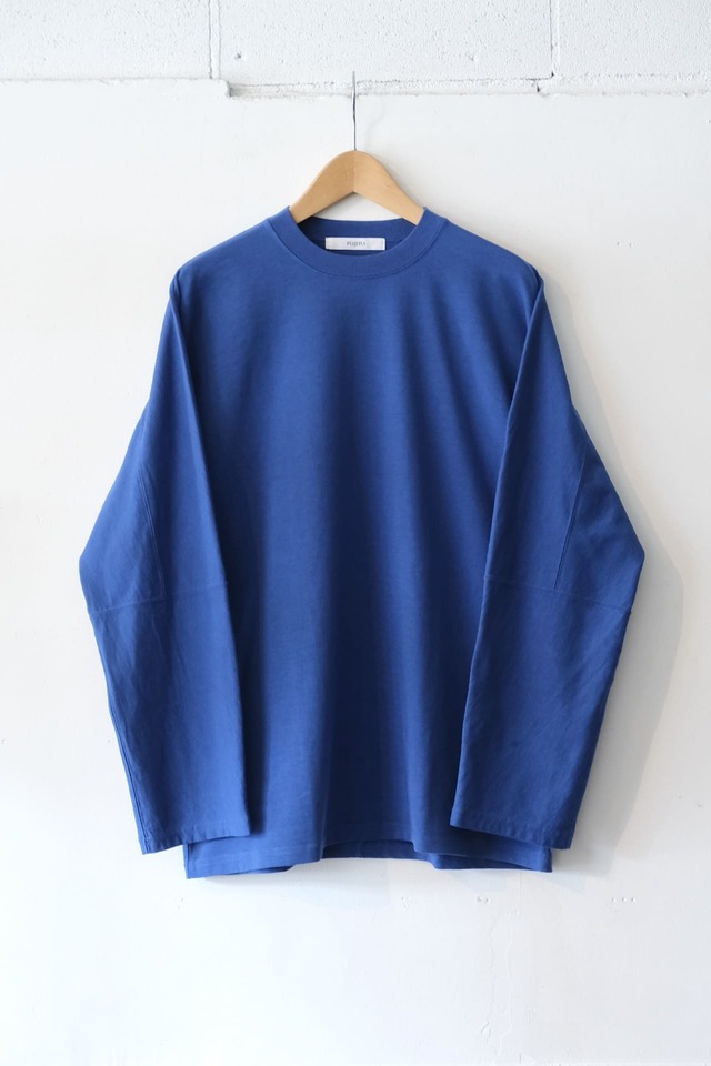 FUJITO Long Sleeve T-Shirt　Royal Blue,Khaki Brown,Black