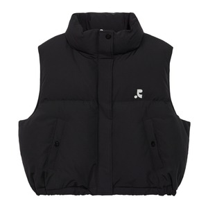 [Rest & Recreation] SHORT DOWN VEST - BLACK 正規韓国ブランド 韓国ファッション 韓国代行 rest recreation レストアンドレクリエーション restrecreation