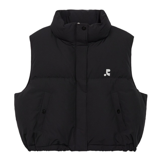 [Rest & Recreation] SHORT DOWN VEST - BLACK 正規韓国ブランド 韓国ファッション 韓国代行 rest recreation レストアンドレクリエーション restrecreation