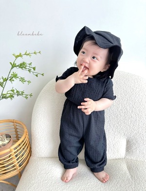 【bloom bebe】ワッシャーコットンドロワーズパンツ 80〜100cm  240441