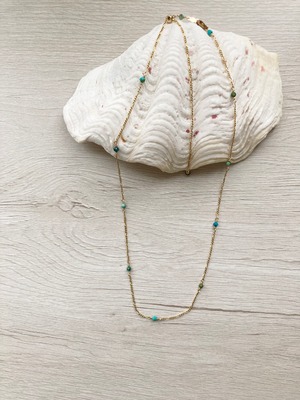 【受注販売】turquoise necklace