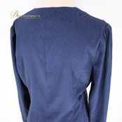 社交ダンス 衣装 スタンダード 上下セット ツーピース レッスンウェア パーティ衣装 レディース オールシーズン ネイビー系 紺 フォーマル 長袖 スカート セットアップ トップス ボタン トレンディ シンプル デザイン おしゃれ 長丈 カジュアル ポリエステル 学校 イベント 体型カバー 練習用 着心地 軽量 センス ワンピース 大人 女性用 フィット感