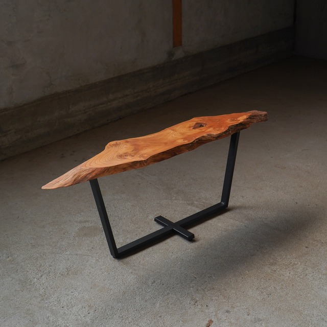 欅の一枚板 ローテーブル