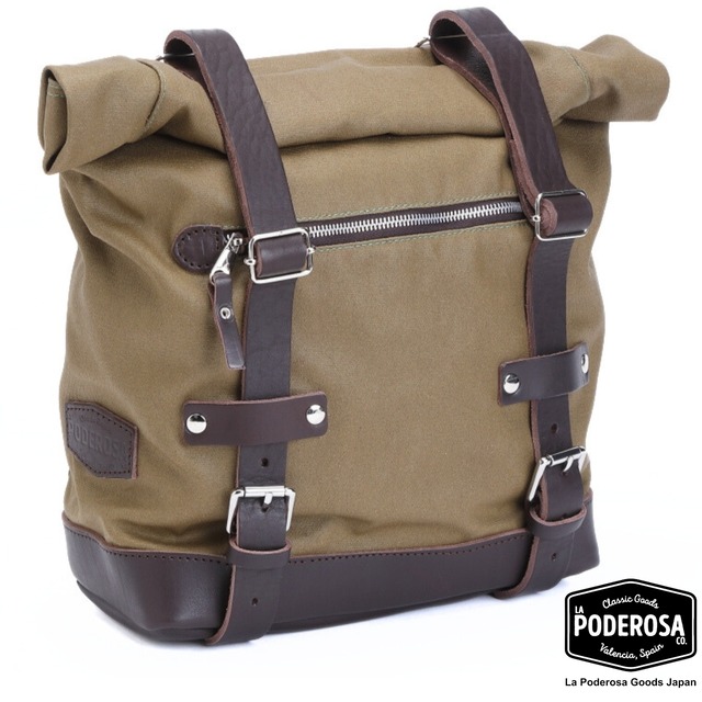 Dakhla 12L ベージュ サドルバッグ La Poderosa Goods