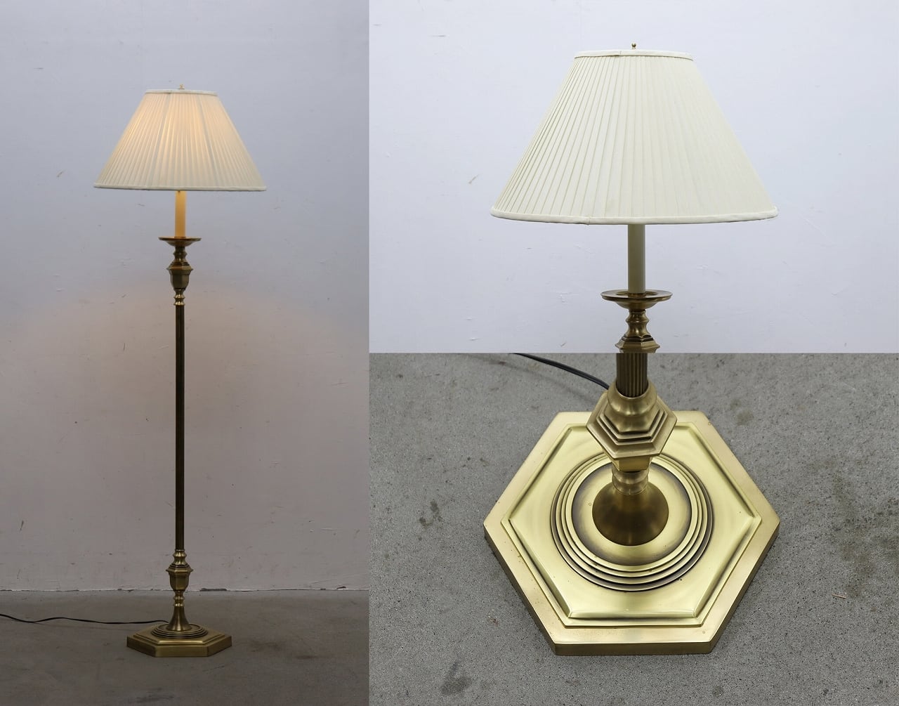 IDC大塚家具 AKANE アカネライティング クラシカル フロアスタンド ライト ランプ 照明 アンティーク ヴィンテージ RCT10094