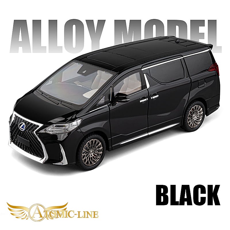 Lexus LM300h 1:18ダイキャストミニカー レクサス LEXUS LM300h 1/18 ミニカー 全2色 ライト点灯