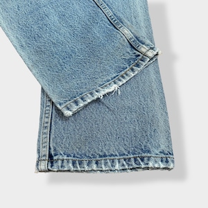 【LEVI'S】505 オレンジタブ ボタン裏977 デニム ジーンズ ジーパン リーバイス ダメージジーンズ テーパード W30 L30 US古着