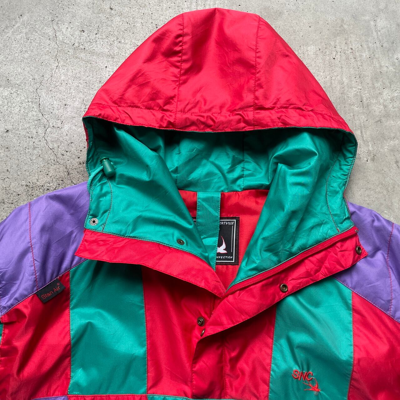 90年代 フランス製 SWALLOW NEW CONFECTION ナイロンベスト メンズXL 