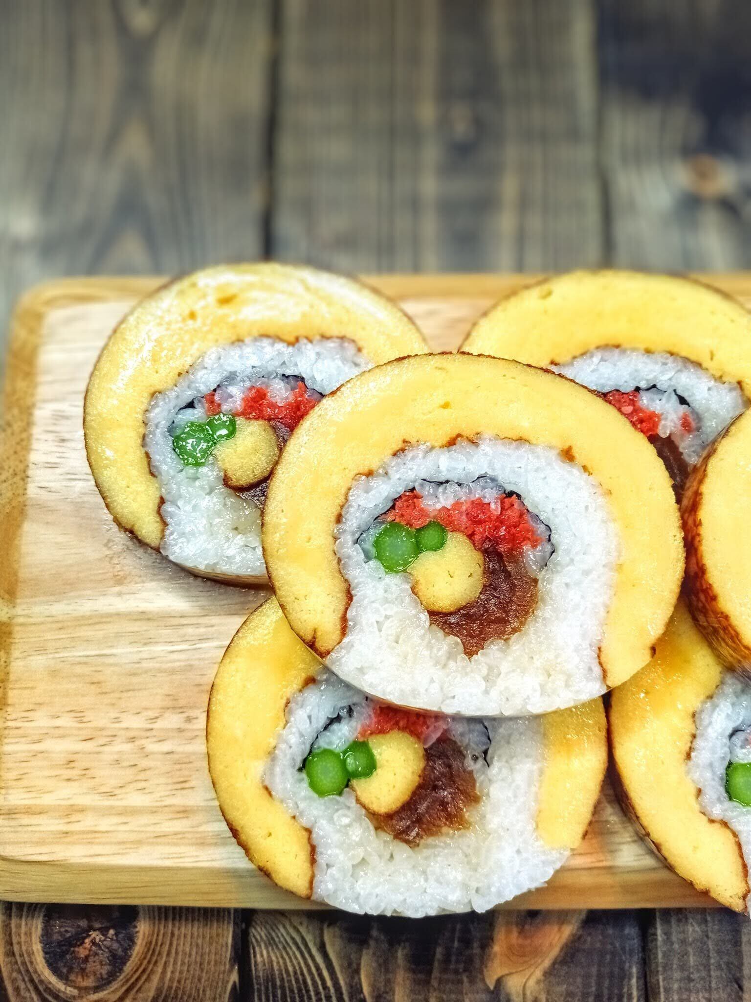 ちび忍者ちらしと巻寿司セットA | suehirosushi