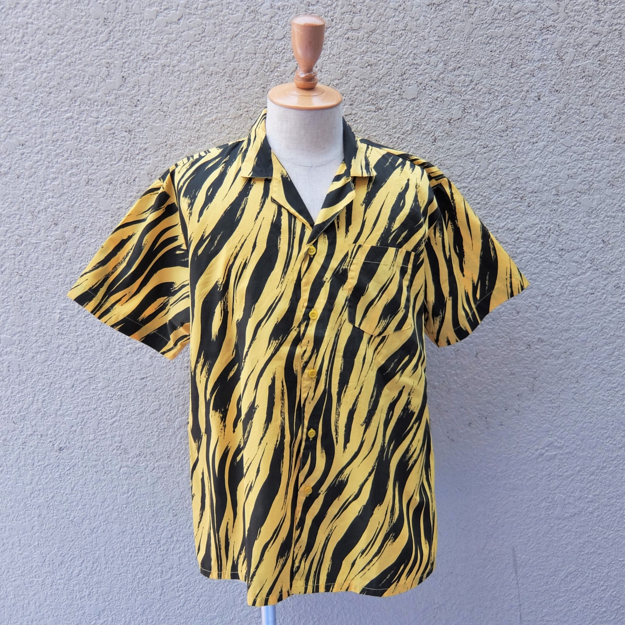 Tiger pattern Shirt／トラ模様 総柄 シャツ | BIG TIME ｜ヴィンテージ 古着 BIGTIME（ビッグタイム）  powered by BASE