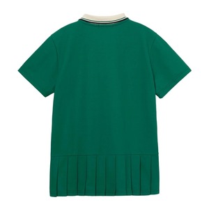 バックプリーツカノコポロシャツ[レディース]LT6SHS41L ルコックスポルティフ 吸汗速乾 UVカット【2026春夏新作】