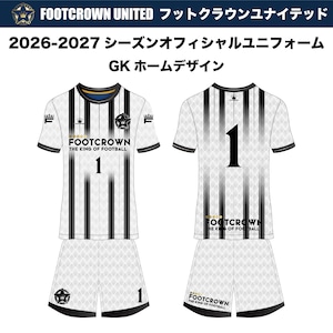 フットクラウンユナイテッド7zトップチーム 2026-2027シーズン オフィシャルユニフォーム