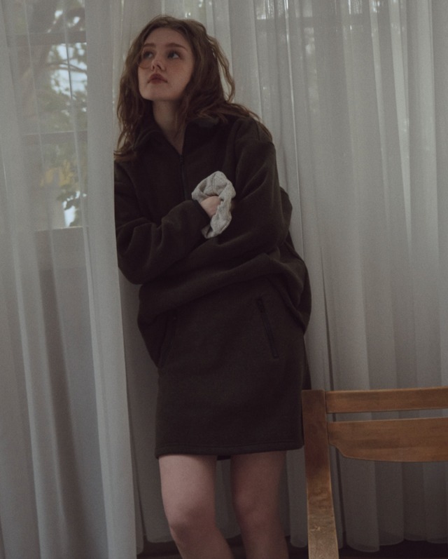 【nap】Soft Haze Fleece / ナップ ソフトハゼフリース