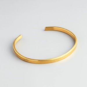 316L simple bangle  #b36