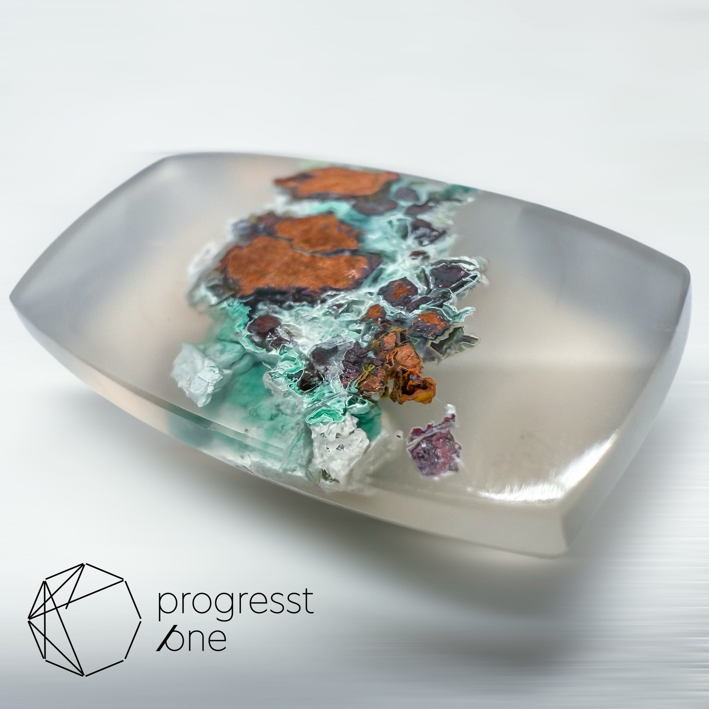 コッパーインアゲート13.846ctソ付 | progresstone