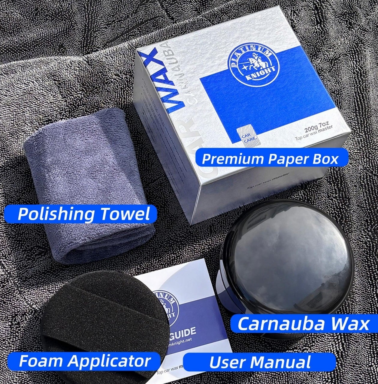update platinum knight プラチナムナイトカルナバWAX 200g 固形