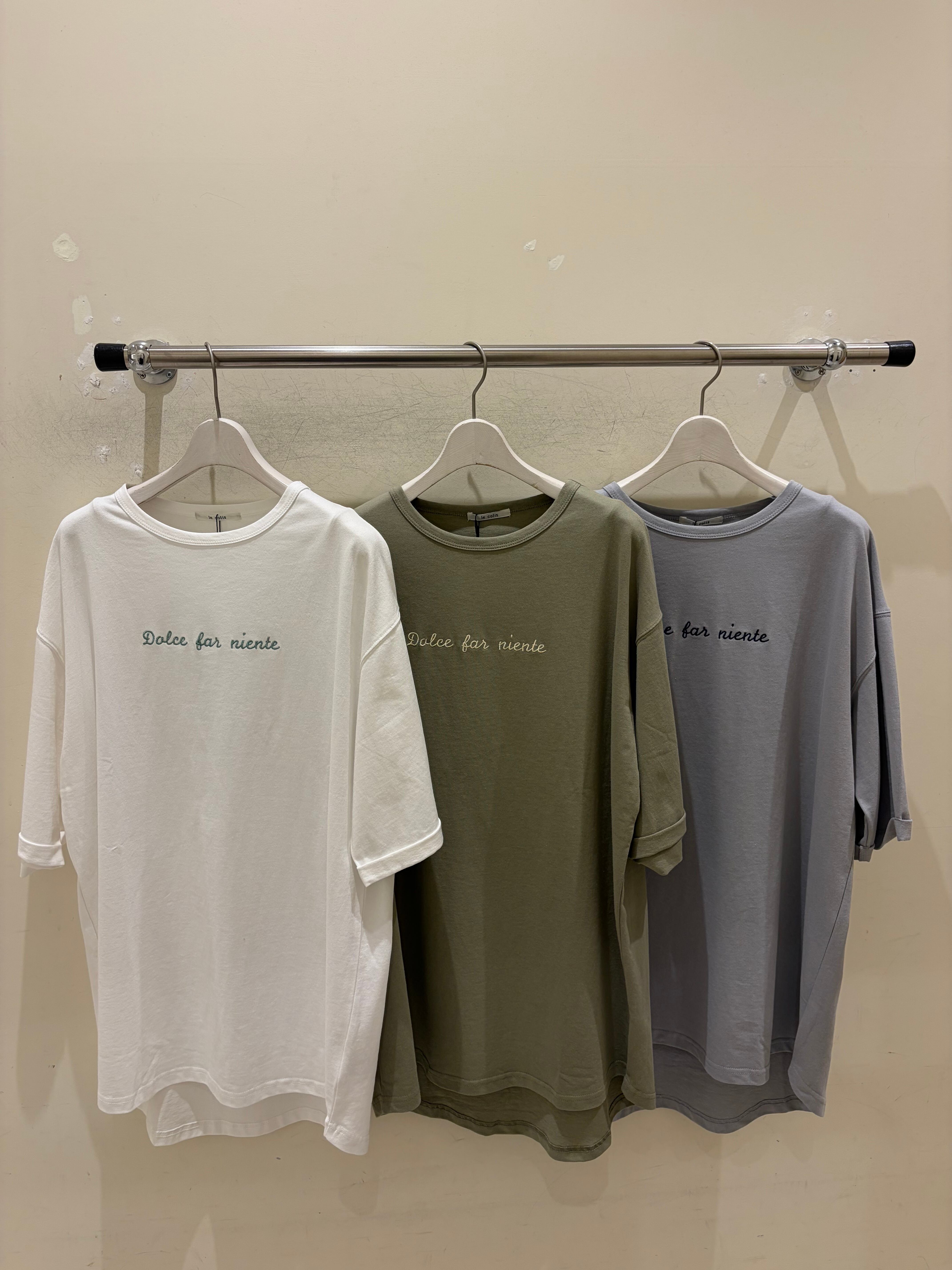 バックロゴチュニック5分袖 6642519/le colis