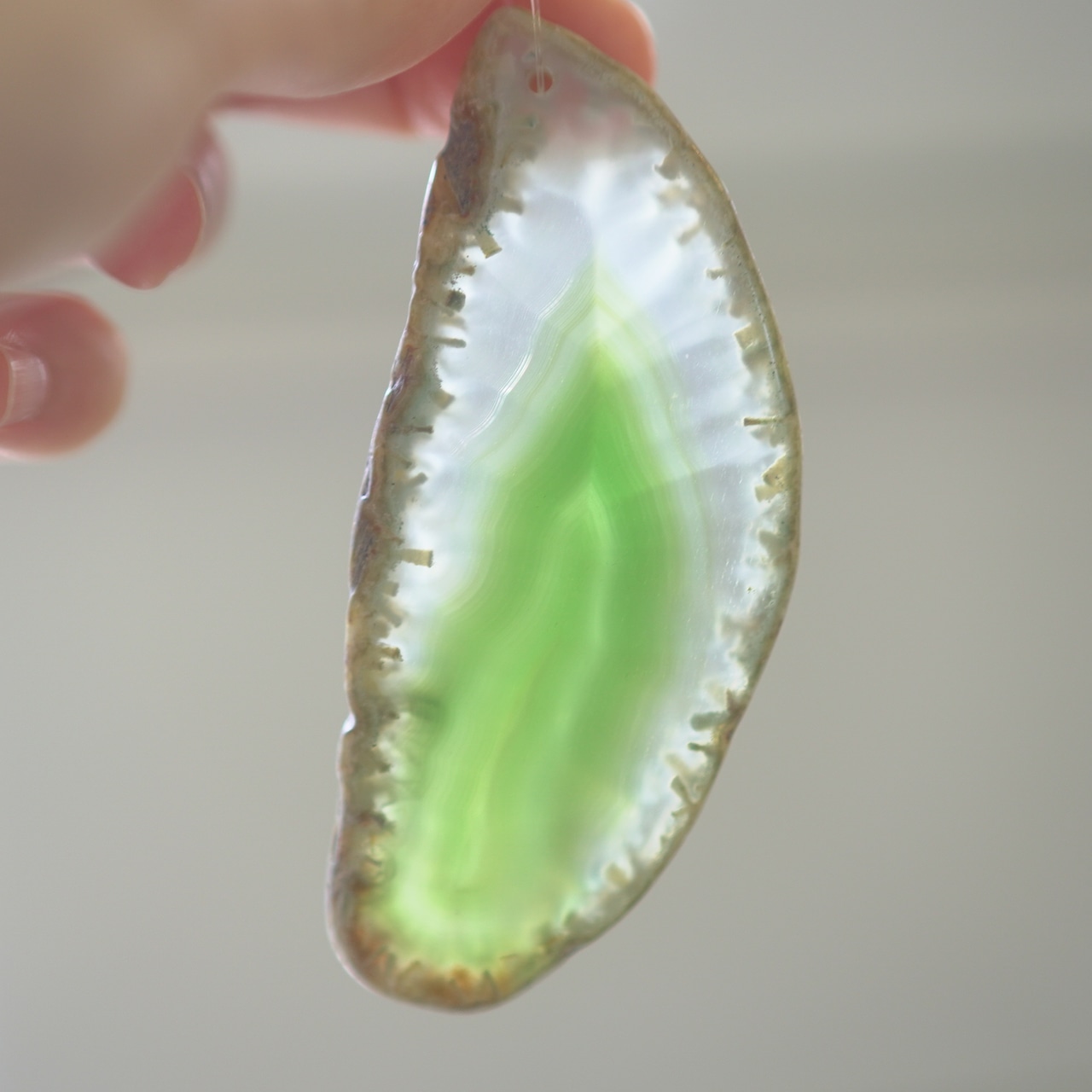 Lemon Tree 02 - アゲートヒーリングチャイム / Agate Sun Catcher Wind Chime 794