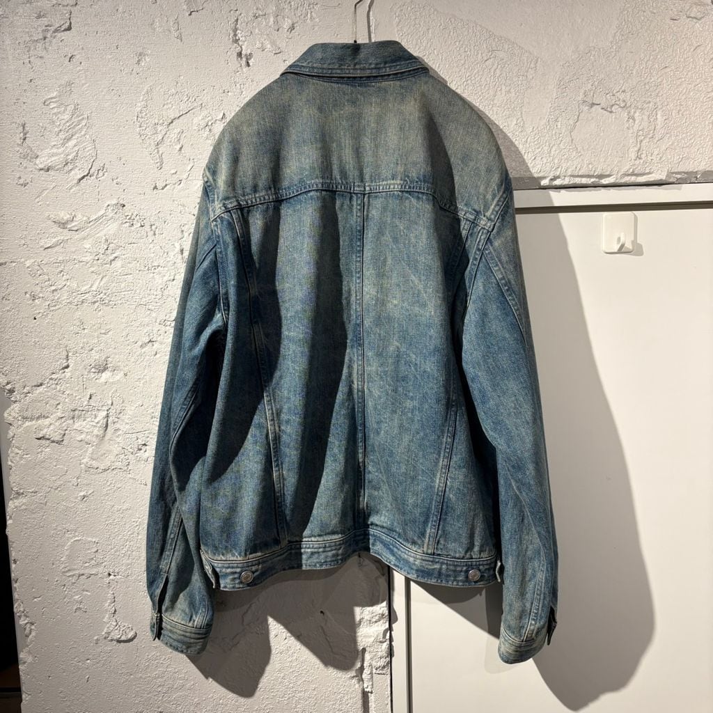 AURALEE オーラリー SELVEDGE FADED LIGHT DENIM BLOUSON デニム