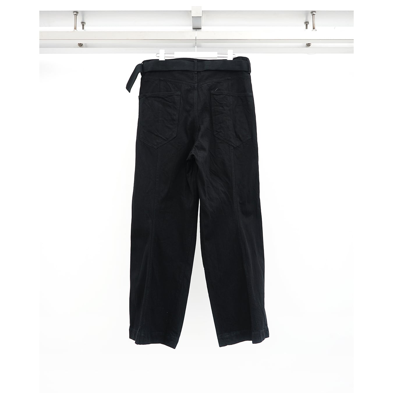 The Viridi-anne] (ザヴィリディアン) VI-4022-04 BLACK DENIM WIDE