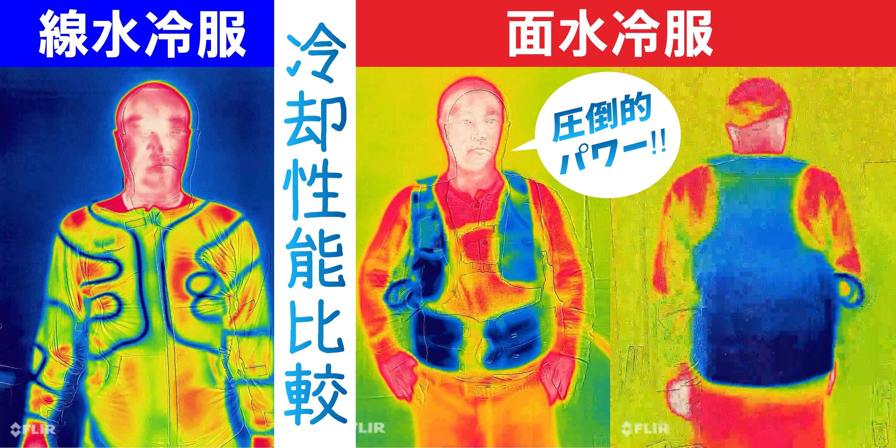 人間エアコン面水冷服A2日本企画の画期的なオールインワン水冷服