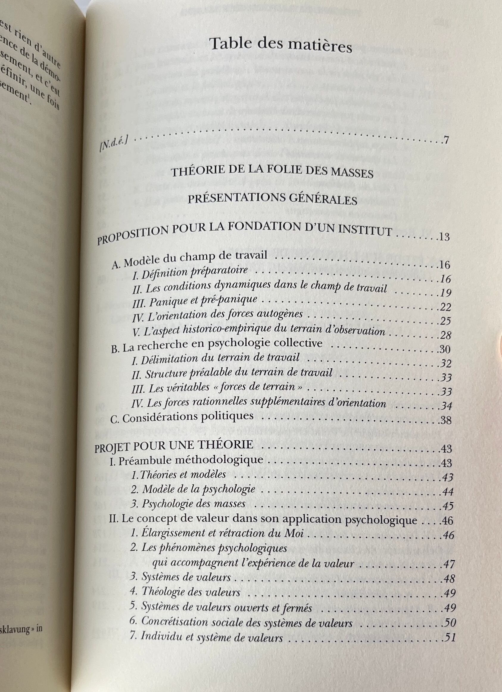 Theorie De La Folie Des Masses / Hermann Broch ヘルマン・ブロッホ / Editions De L'eclat