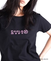 【直営限定ITEM】COOLA MADE®エンブロイダリーコンパクトTシャツ (BLACK) CQ-47067H