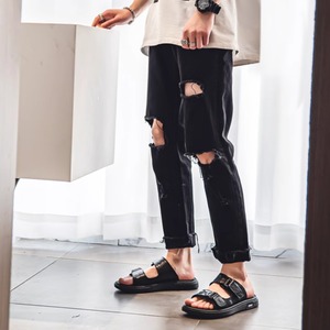 レザーアウトドアサンダル  S0126