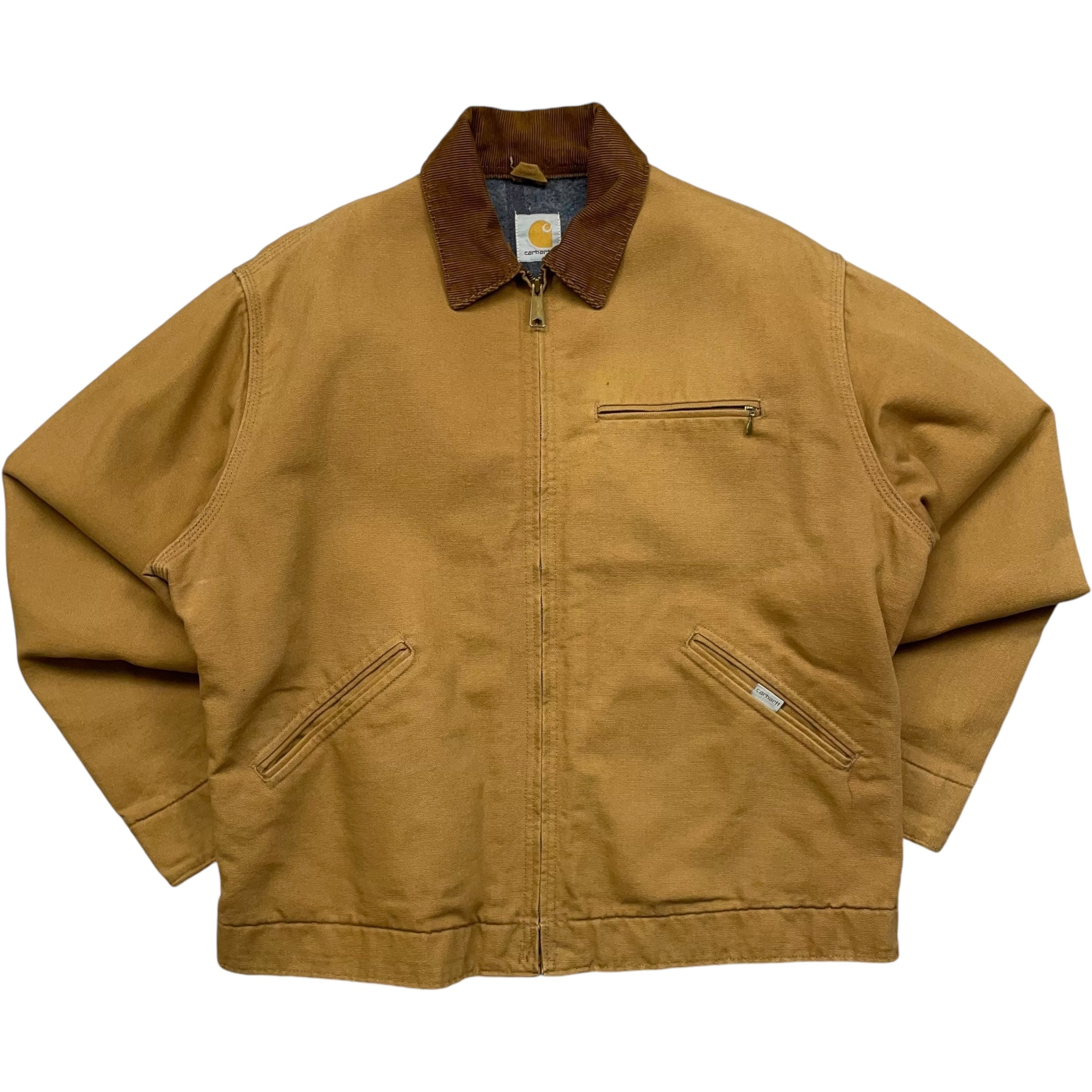 《L》 Carhartt カーハート デトロイトジャケット おそらくデッドストック ダックジャケット ブラウン no.4739