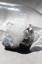 モルデナイト × カルセドニー × アポフィライト「光と雲」Mordenite Chalcedony Apophyllite ◇ 天然石・鉱物・パワーストーン・原石 | st00346