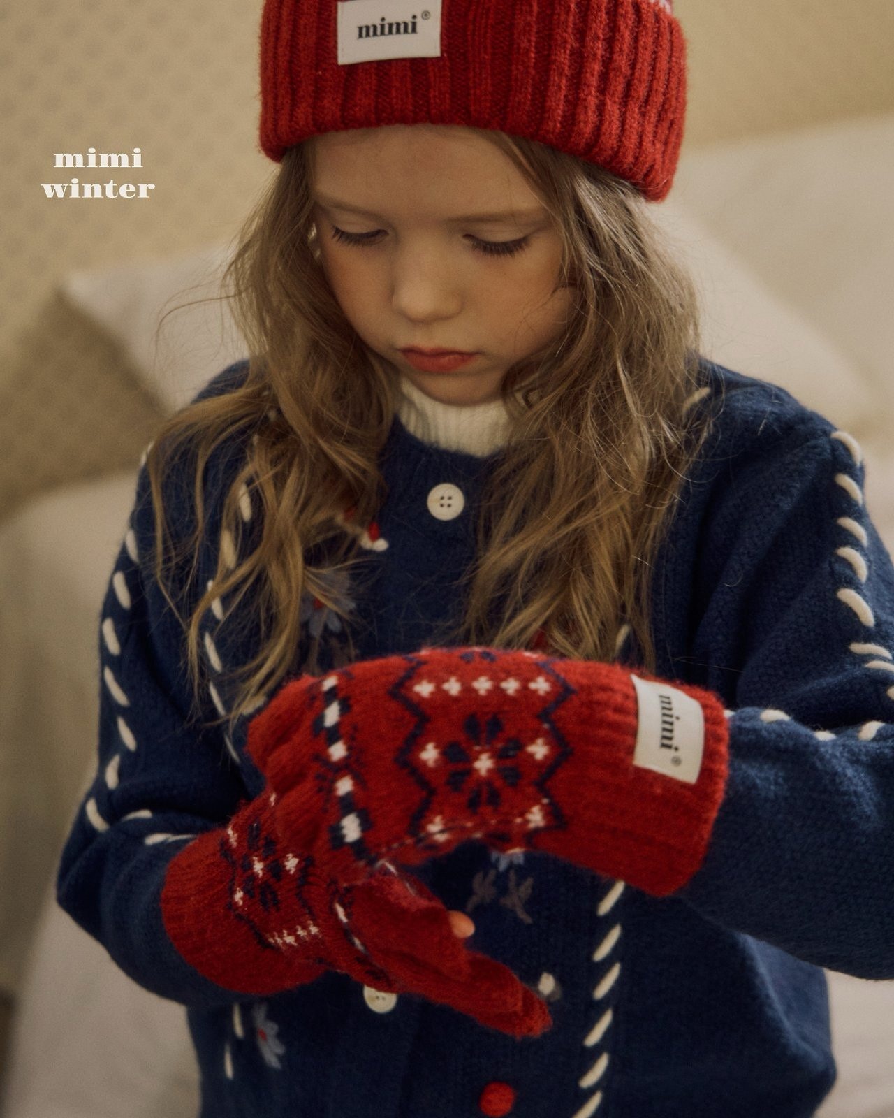 BYMIMI［取寄］jacquard muffler 26winter