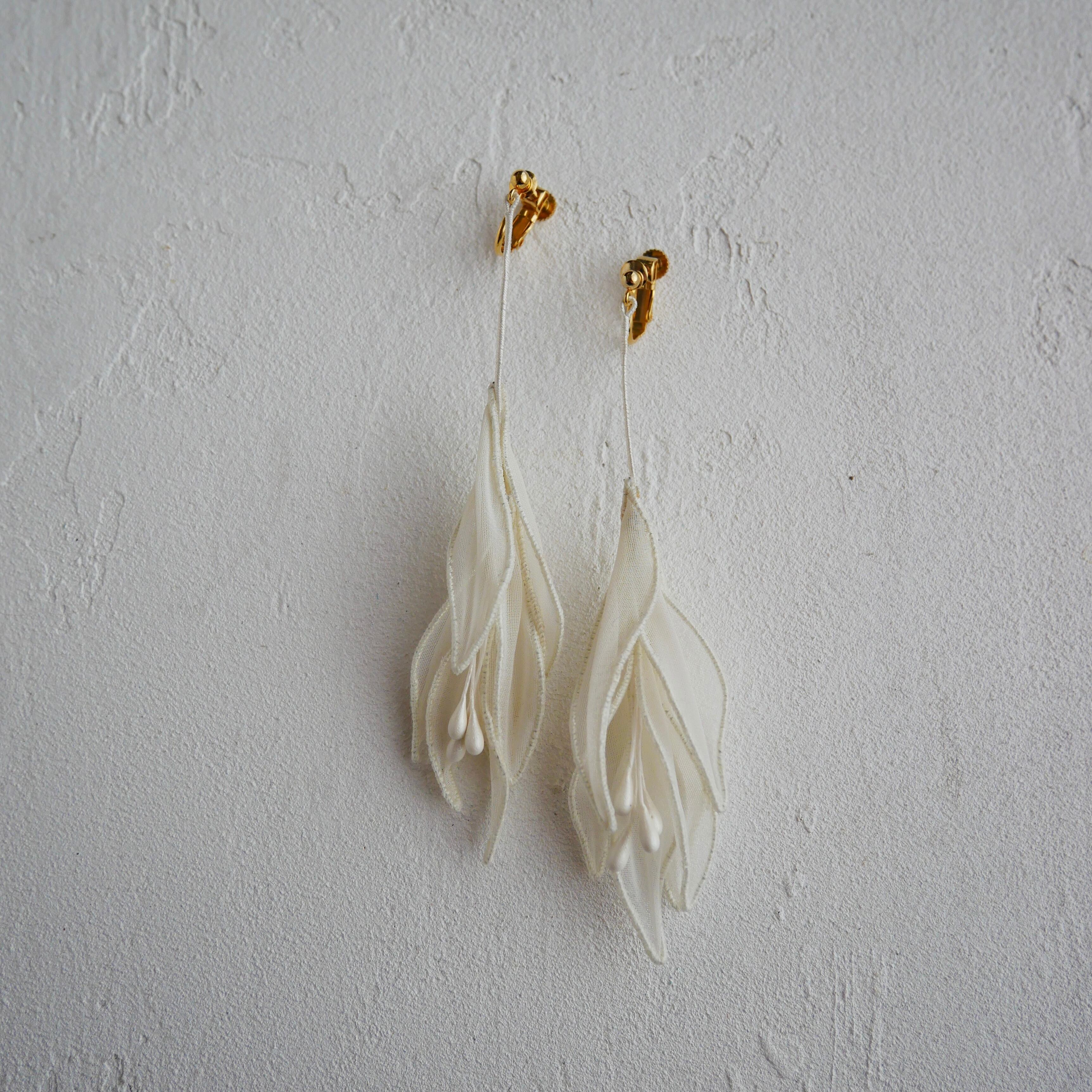 刺繍 sheer flower【Order】