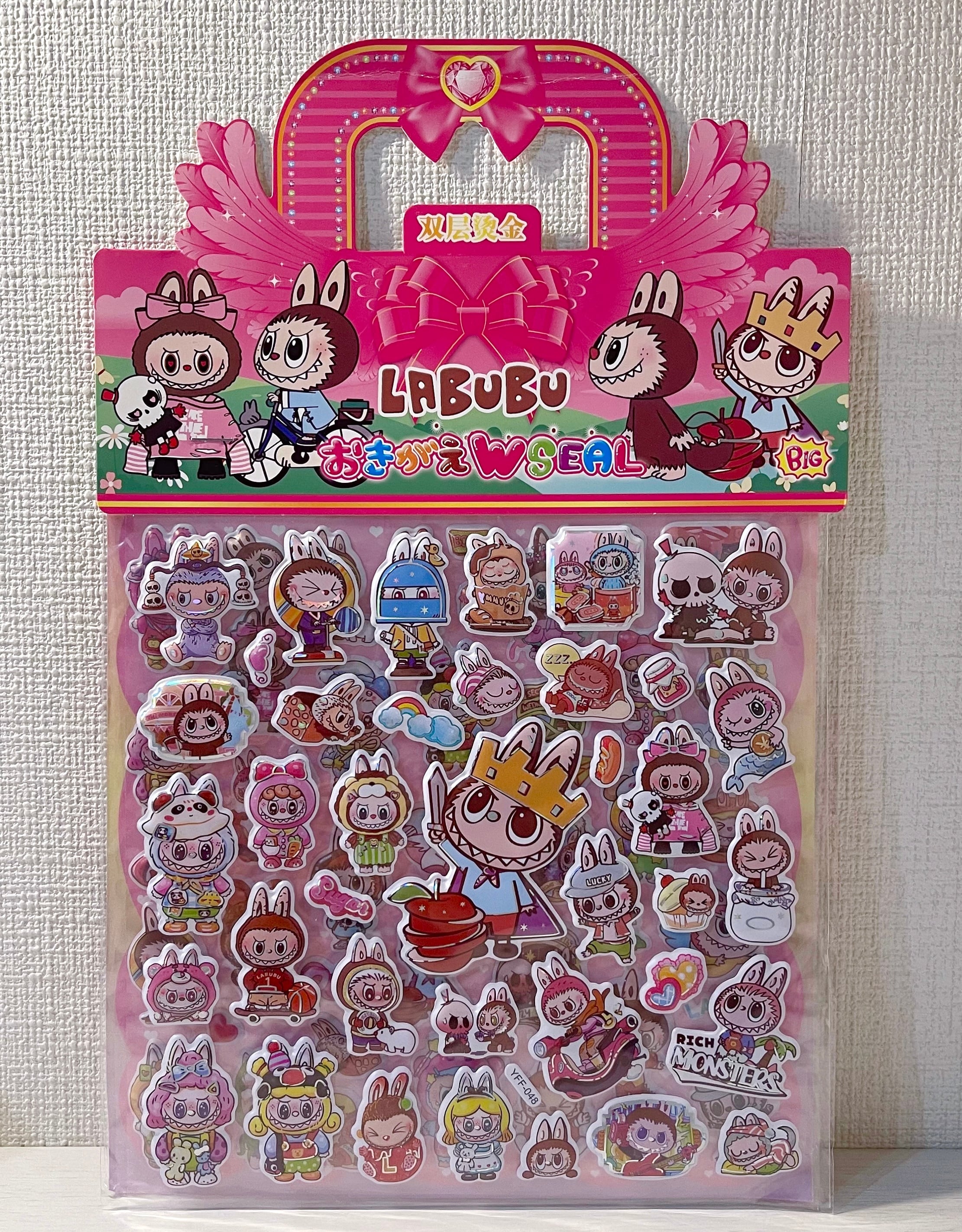 ラブブ 立体シール 3Dシール ぷくぷくシール | Pay ID