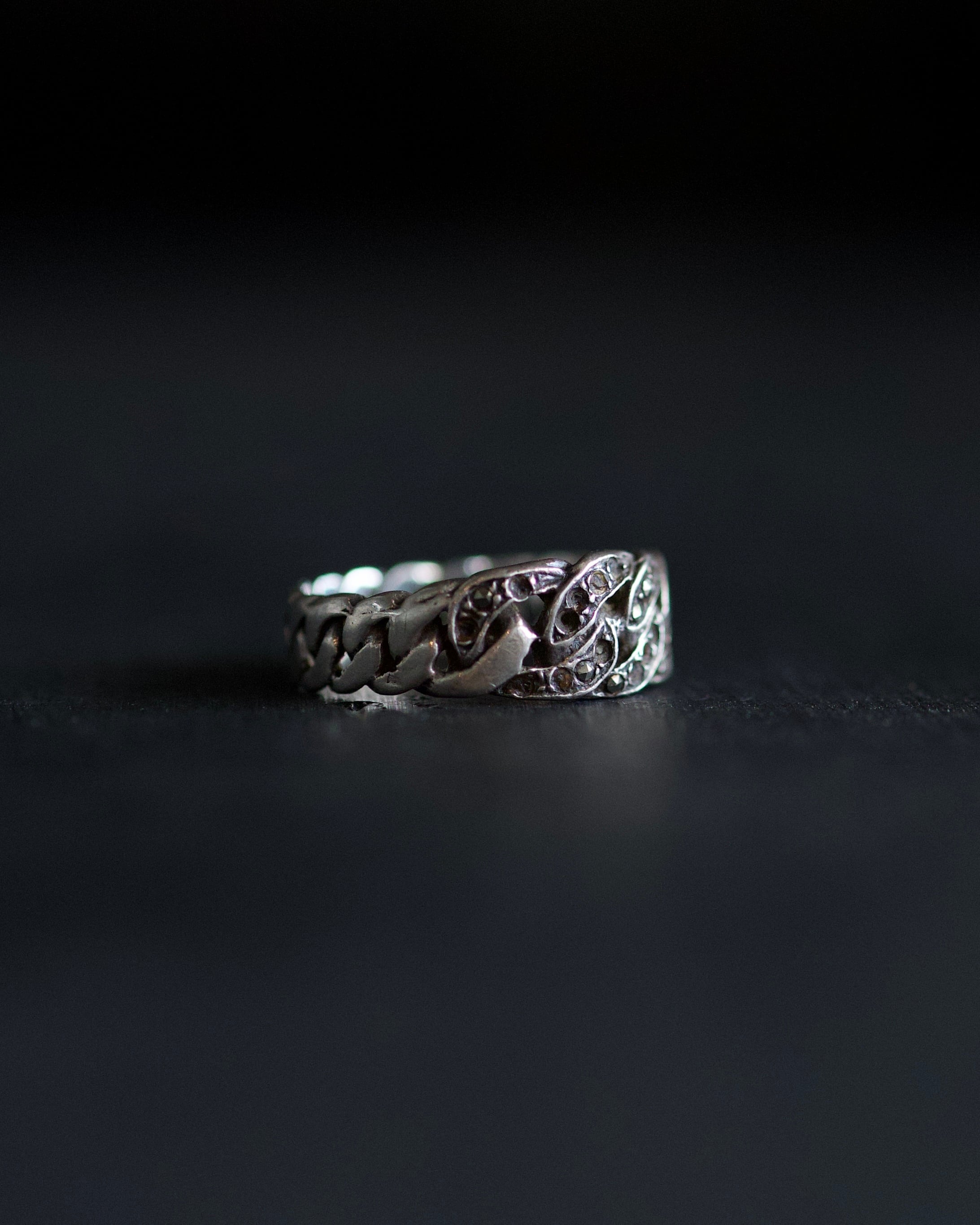 90～00s GOODENOUGH/College ring/16号相当/GE刻印/カレッジリング