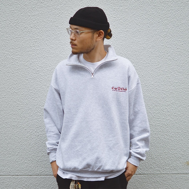 Hotel Logo Halfzip Sweat Shirts (ASH)