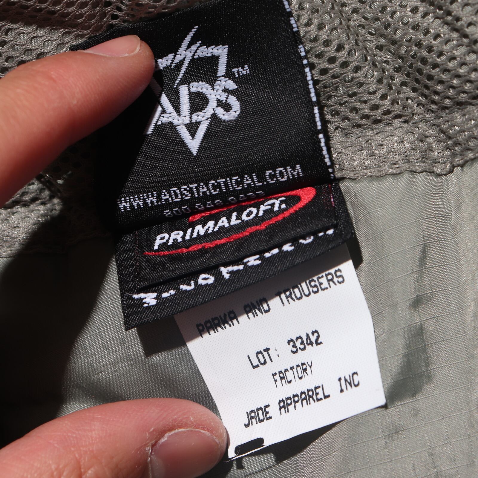 Deadstock M-L 米軍実物 Wildthings EPIC ECWCS Level7 PRIMALOFT 07年
