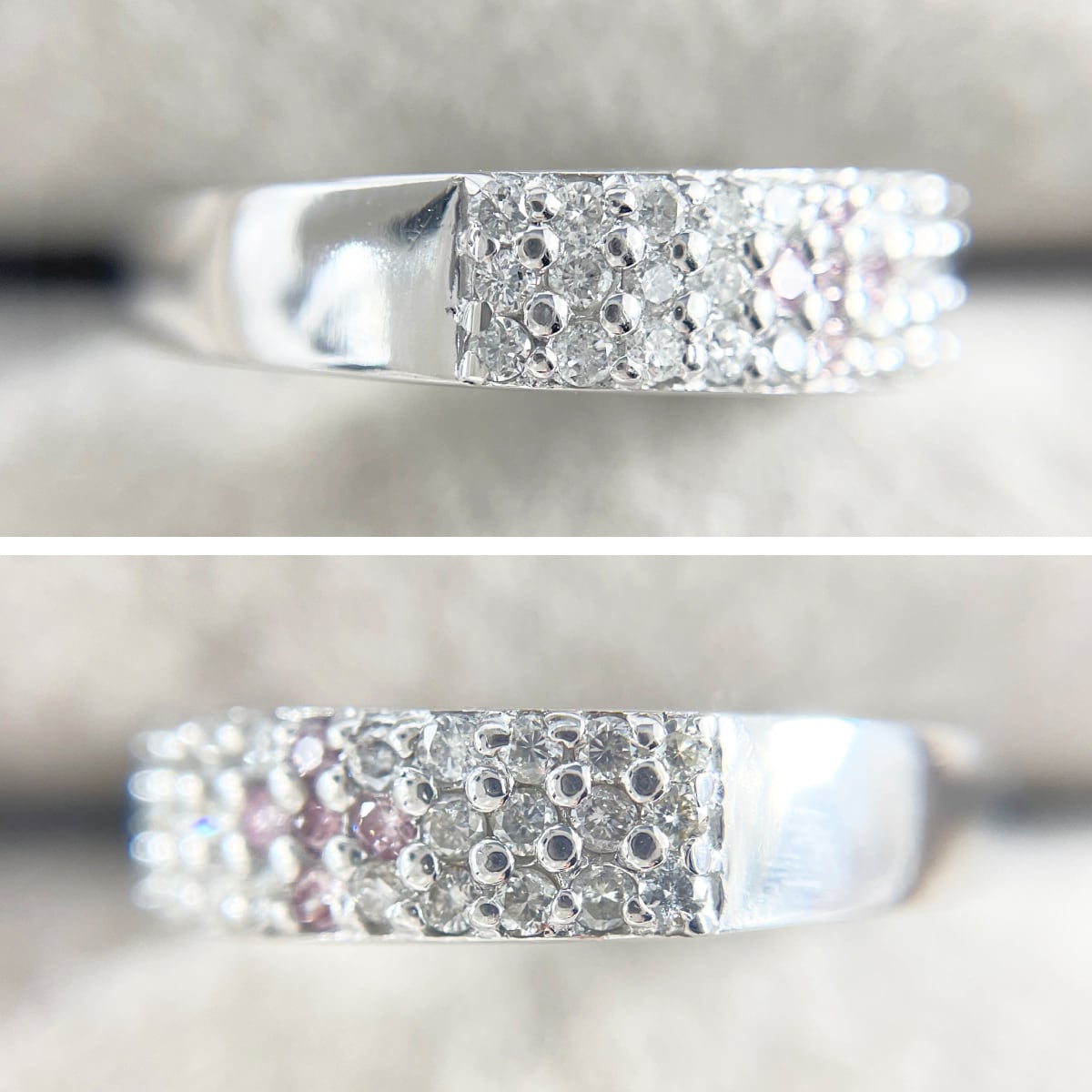 K18 天然ダイヤモンド 0,33ct　リング　2,9g 18金 K18 ダイヤモンド 0.33ct デザインリング指輪 11号2.94g