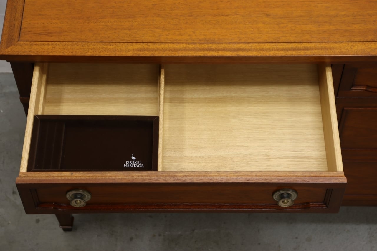 ドレクセル トライユン サイドボード 142cm ヴィンテージ ZR24296 DREXEL HERITAGE ドレクセルヘリテイジ Triune トライユン サイド
