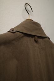 予約販売 | i’m here : - HAOLI TRENCH COAT ：Black｜フード型ストール／2WAYトレンチ／和洋折衷の羽織