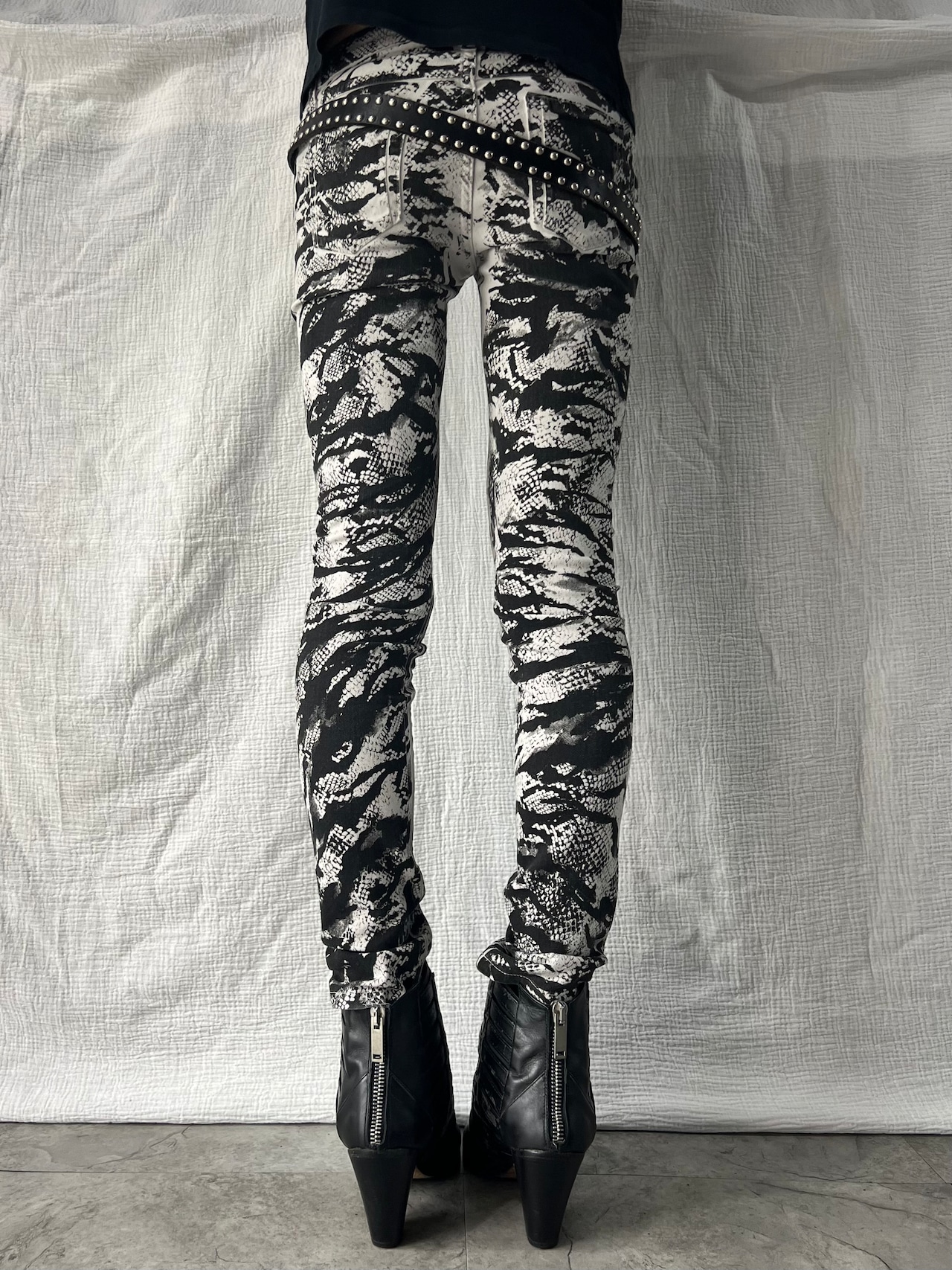 "DIESEL" Python Black Camo Skinny
