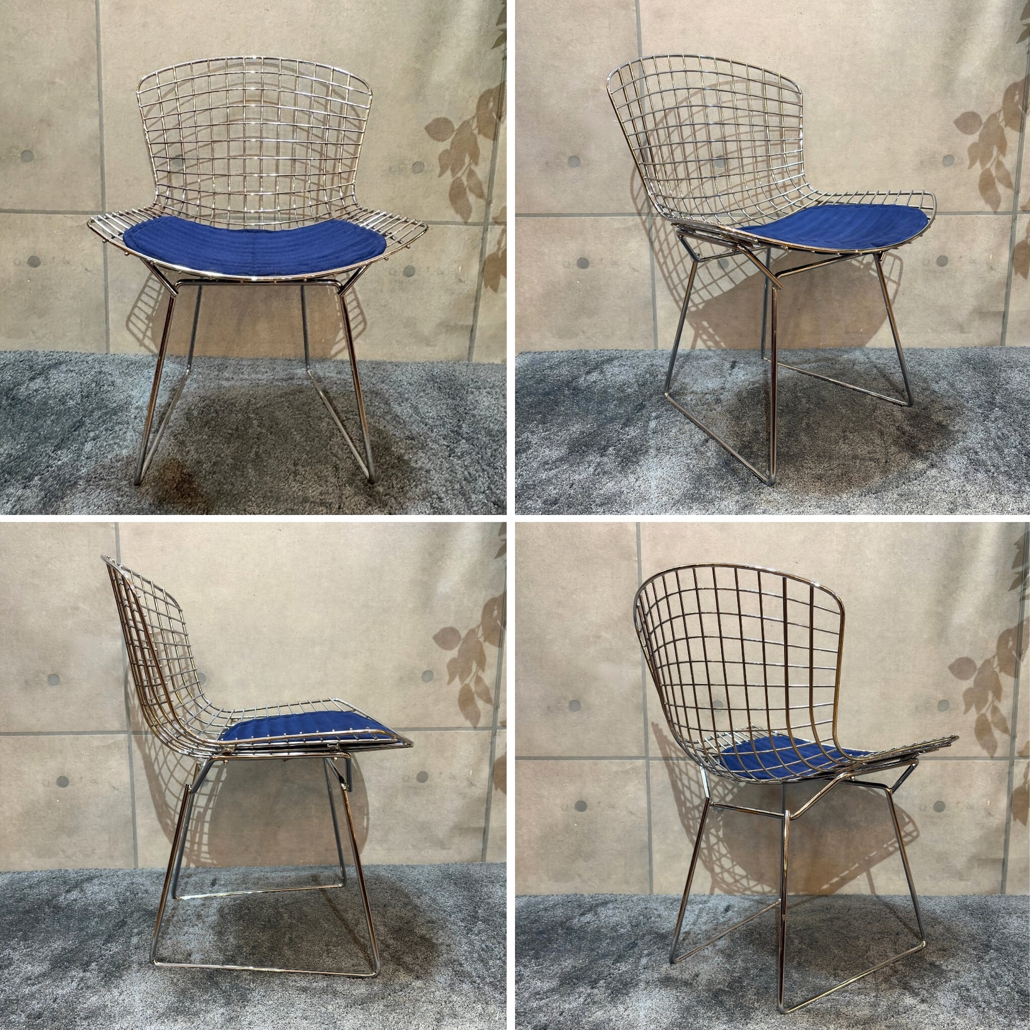 USED】Knoll ノール ハリー・ベルトイア サイドチェア Harry Bertoia