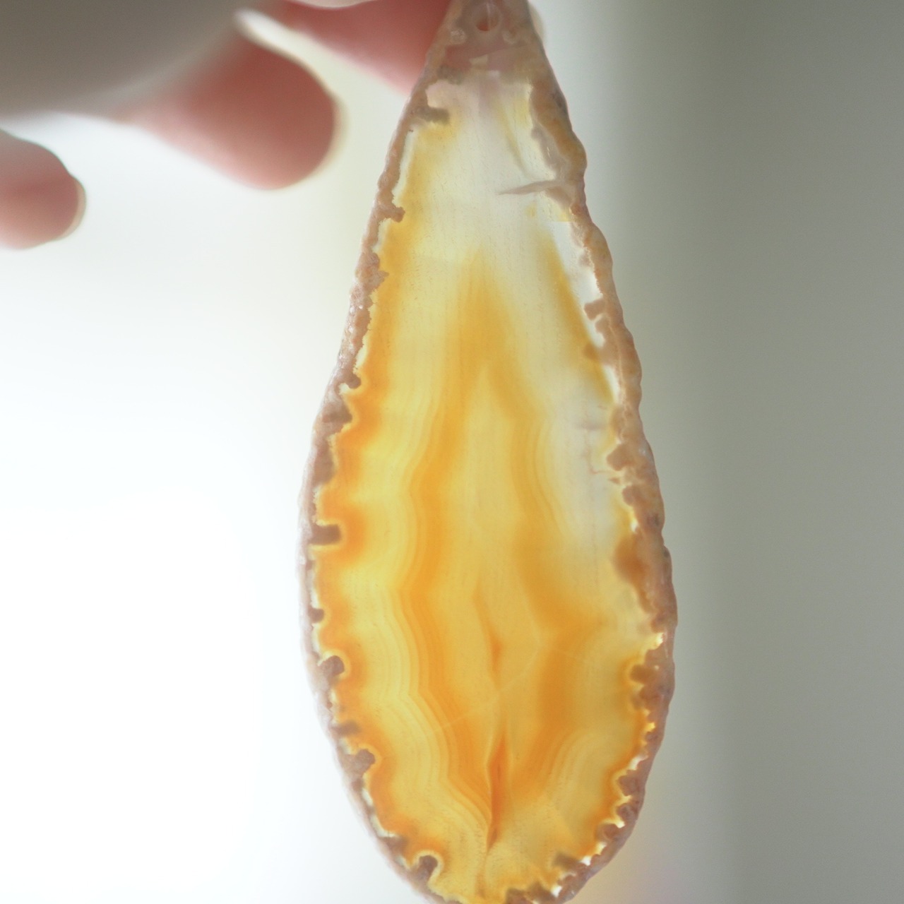 Sunny Beach 09 - アゲートヒーリングチャイム / Agate Sun Catcher Wind Chime 651